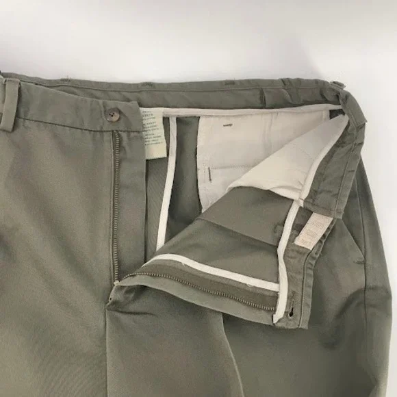 Duck Head Premium Pants Mens 34x29 fits 36x28 Green 100% Cotton Slacks - Picture 9 of 10